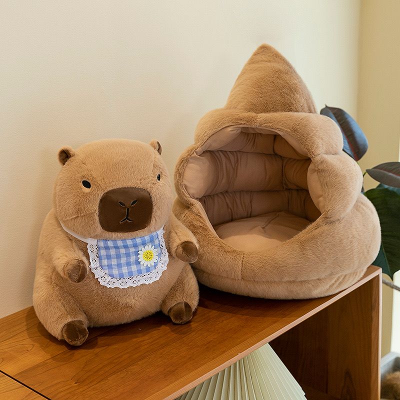 Capybara In Poop Plush Toy