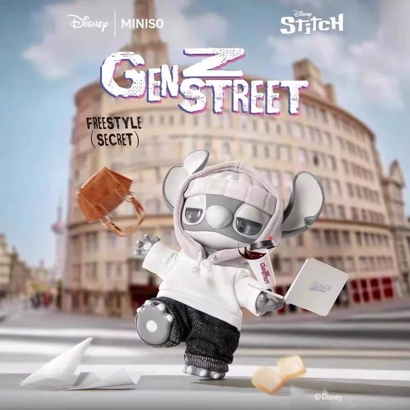 Stitch GenZ Street Blind Box Figure Keychain