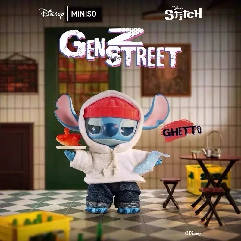 Stitch GenZ Street Blind Box Figure Keychain