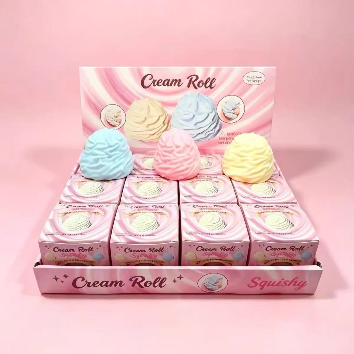 Vaseline Cream Roll Squishy Soft Squishytoy stressrelief