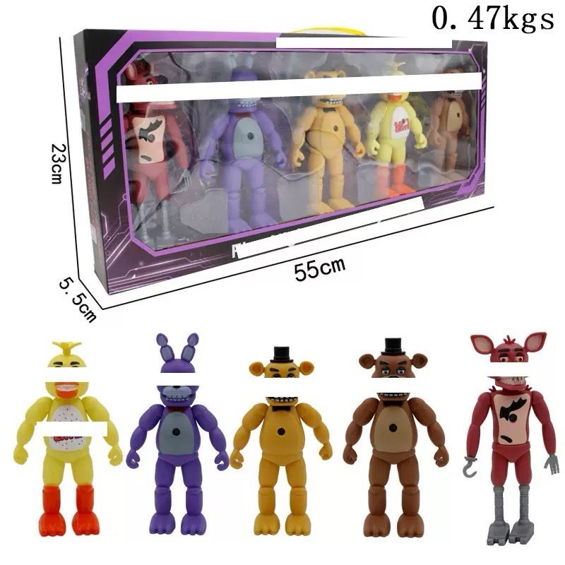 Five Nights at Fredy's Figurine Set Gift Toy Action Statue