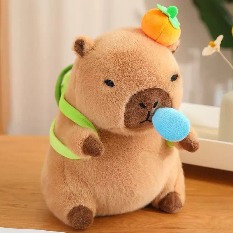 Capybara Plush Toy Stuffed Doll Cute Animal