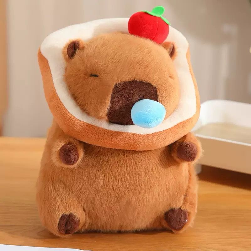 Capybara Plush Toy Stuffed Doll Cute Animal