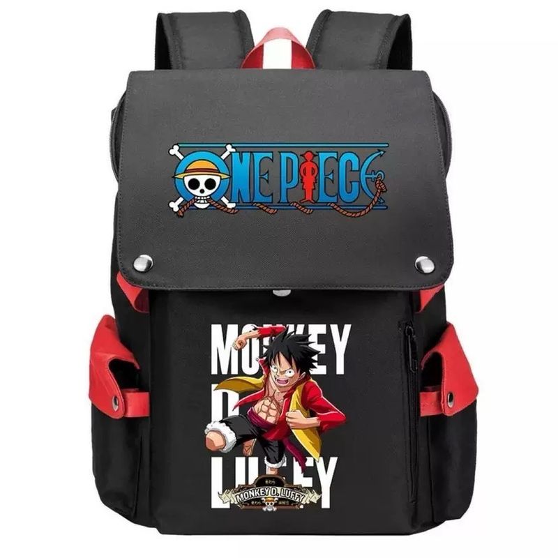One Piece Backpack Luffy School Bag Cool Gift