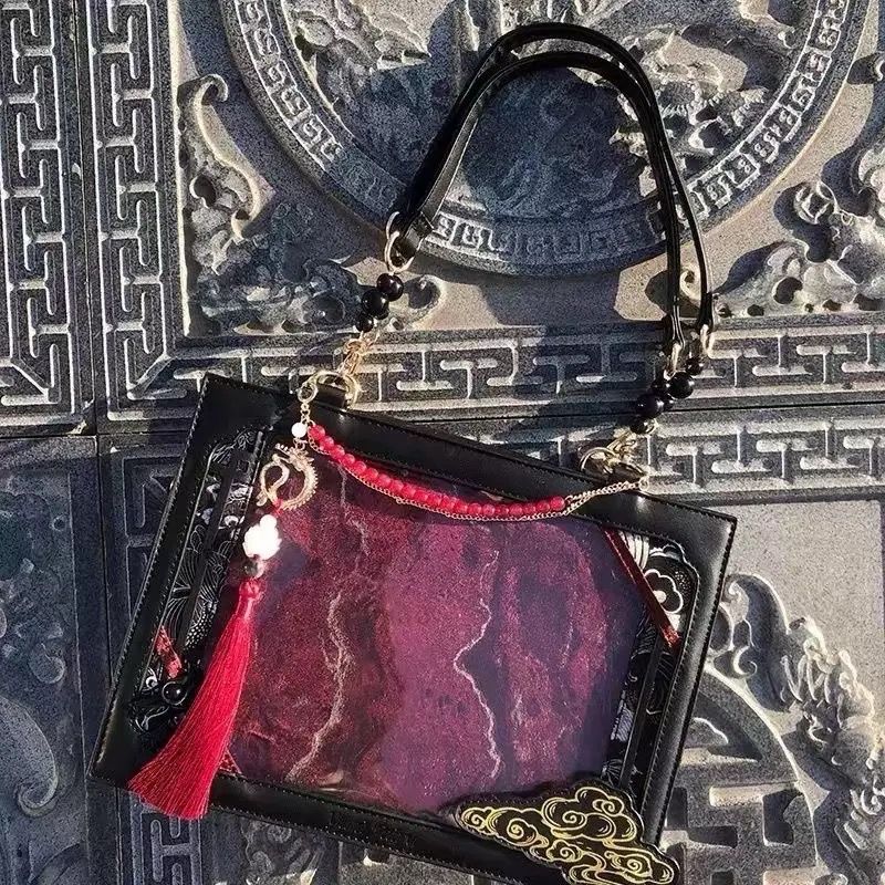 Chinese Style ITA Bag School Bag Shoulder Bag