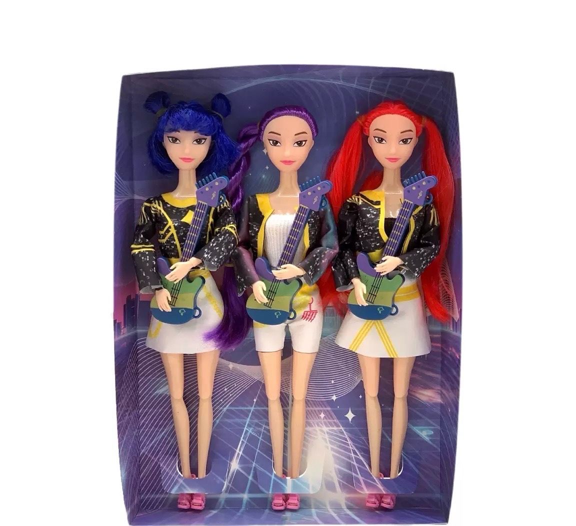 Kpop Demon Hunters Barbie Doll Toy 3in1