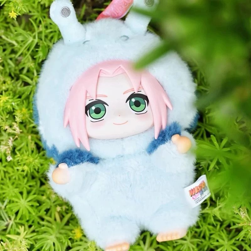 Naruto Beast Party Plush Toy Blind Box 14cm