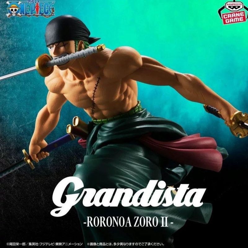 Bandai One Piece Roronoa Zoo Figurine