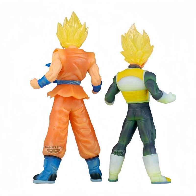 Bandai Clearise Series Goku Vegeta Figurine Original Japanese Anime