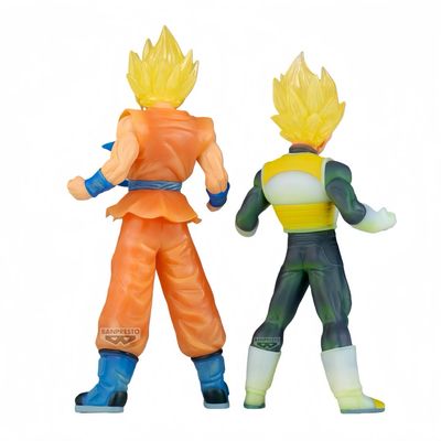 Bandai Clearise Series Goku Vegeta Figurine Original Japanese Anime