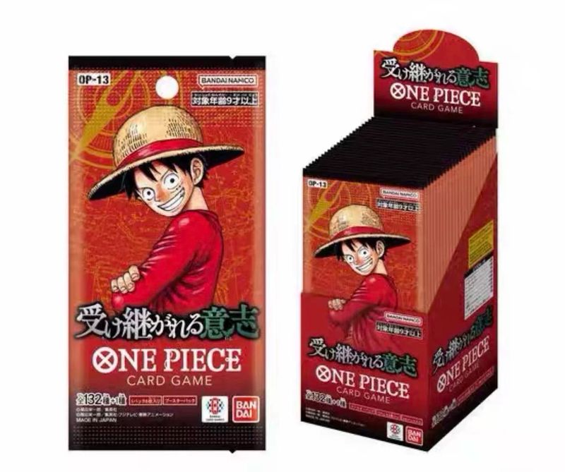 One Piece Japanese Cards Collectable OP13 BANDAI Original