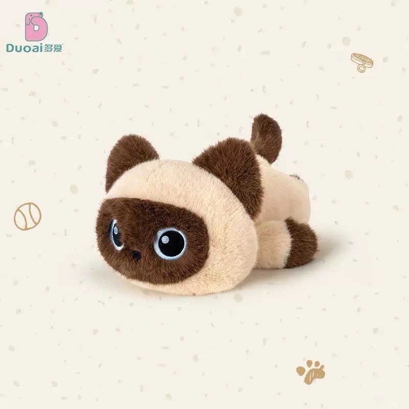 Cat Series Plush&amp;Keyring Super Soft Fluffy Kitten