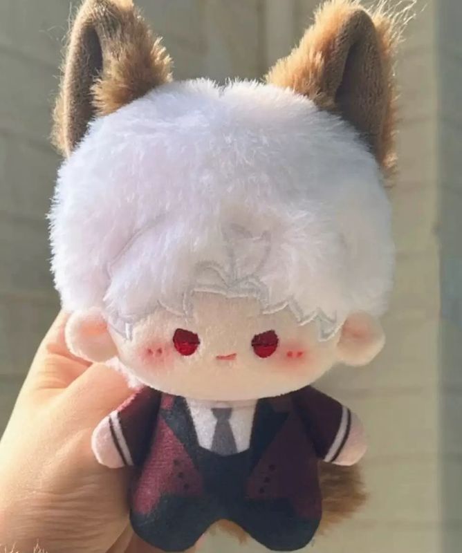 Love And Deep Space Doll Keyring Stuffed Toy Keychain Sylus Rafayel