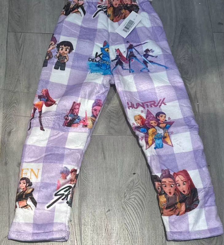 Kpop Demon Hunters Oodie Homewear Comfortable Movie Nightwear Kid Adult size Available