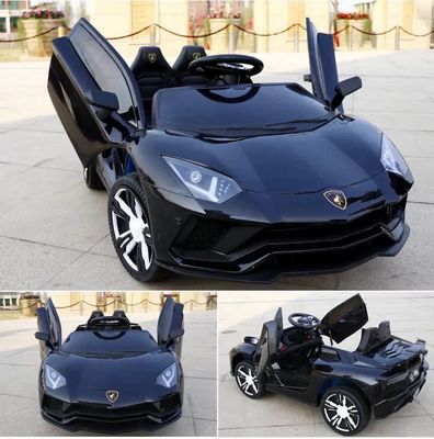 12V Kids' Car Lambo Electric Vehicle Remote Control Shaking Function Music Bluetooth