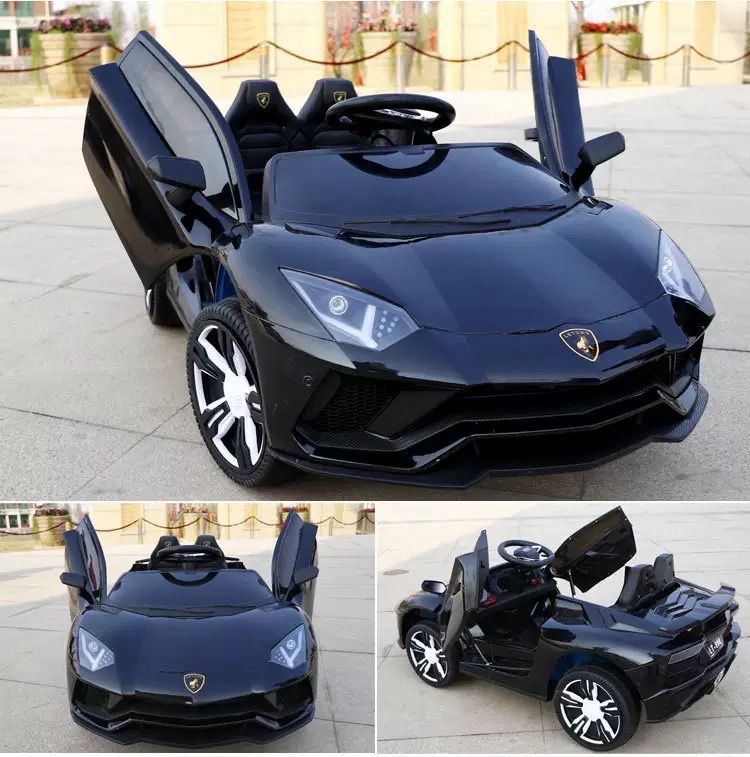 12V Kids' Car Lambo Electric Vehicle Remote Control Shaking Function Music Bluetooth