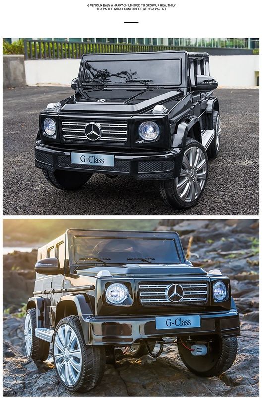 12 V Mercedes Benz Kids's Electric Motor Car SUV Remote Control Shaking Music Cool Gift Car Authorized