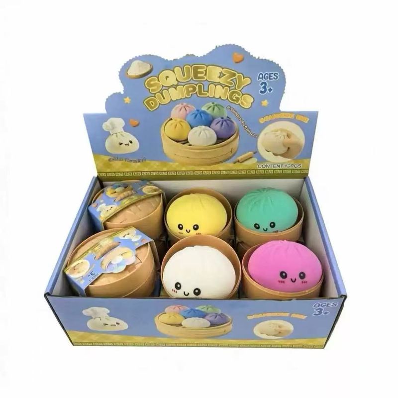 Dumpling Squishy stressrelief Toy