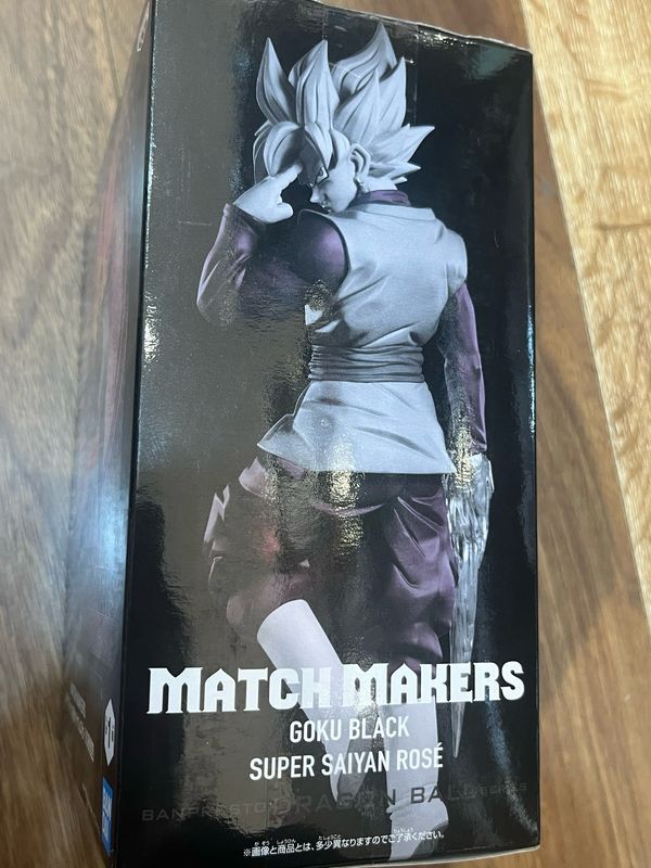 BANDAI Rosé Goku Figurine Original Japanese Statue Anime Dragon Balls