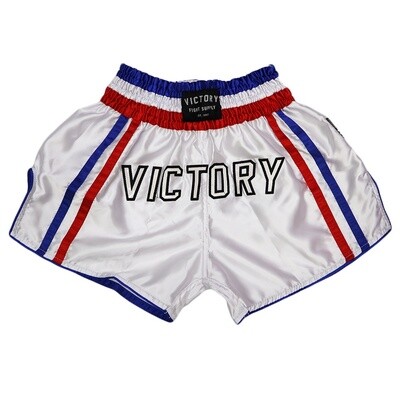 VICTORY MUAY THAI SHORTS TIGER V2 BLACK/GOLD