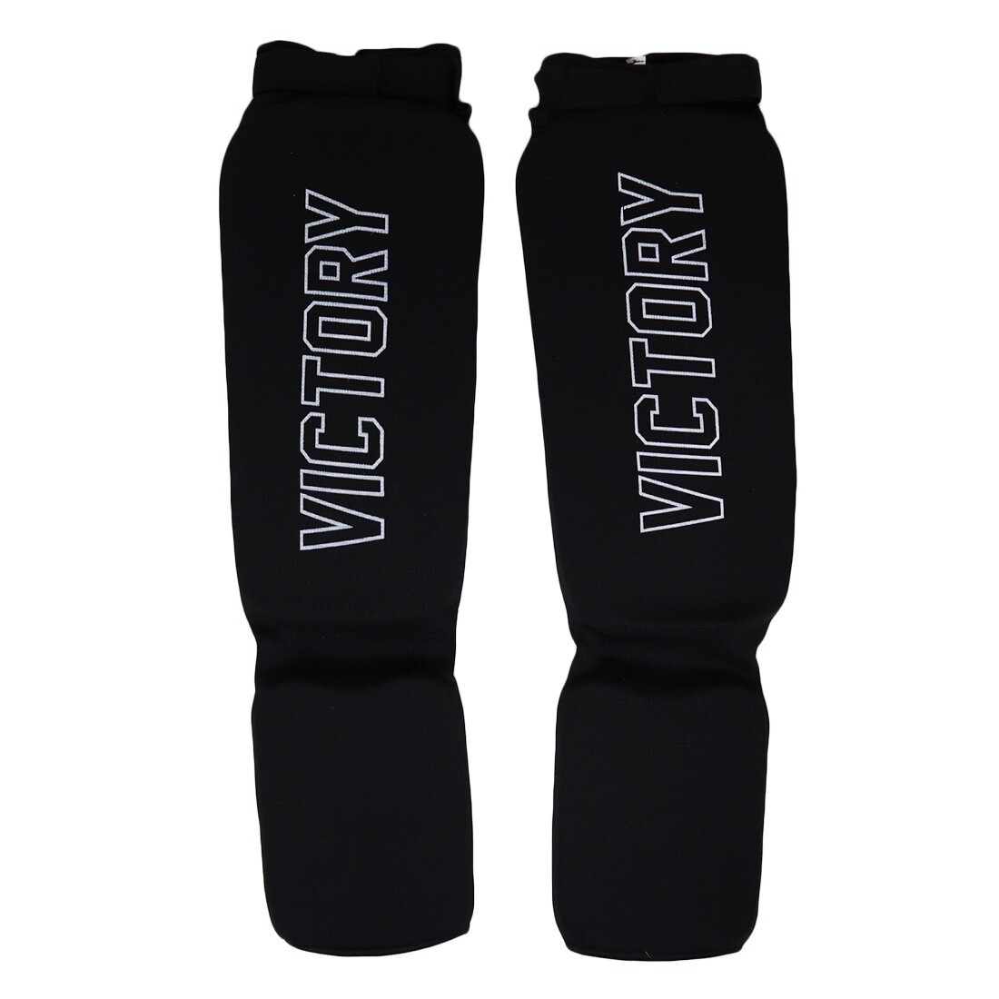 VICTORY SHINGUARDS IMPACT INSTEP BLACK/BLACK