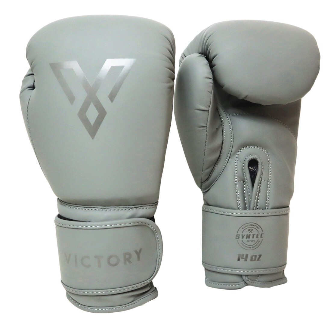 VICTORY GLOVES EDGE SYNTEC HOOK &amp; LOOP GREY