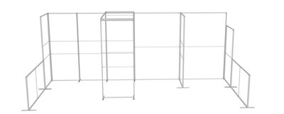 Modularni zid - Foldable wall 150x250cm
