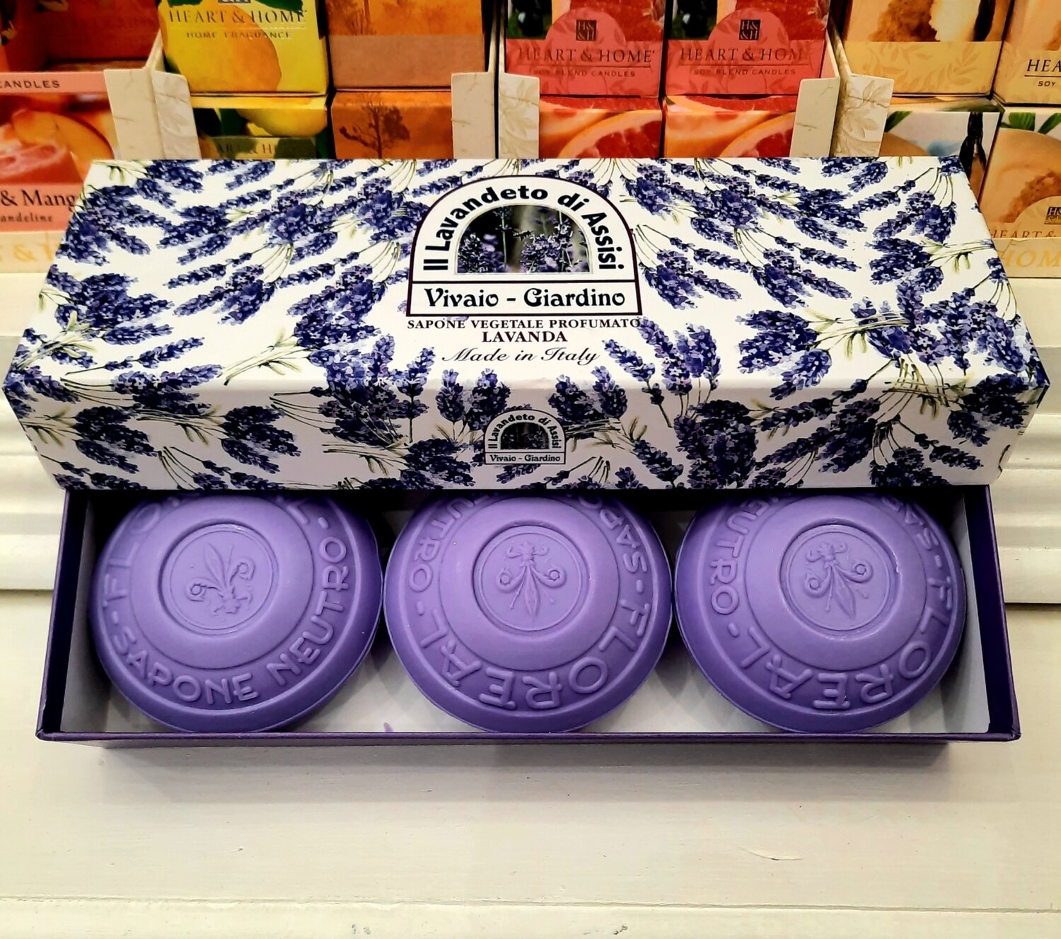 Confezione da 3 saponi artigianali naturali | Il Lavandeto