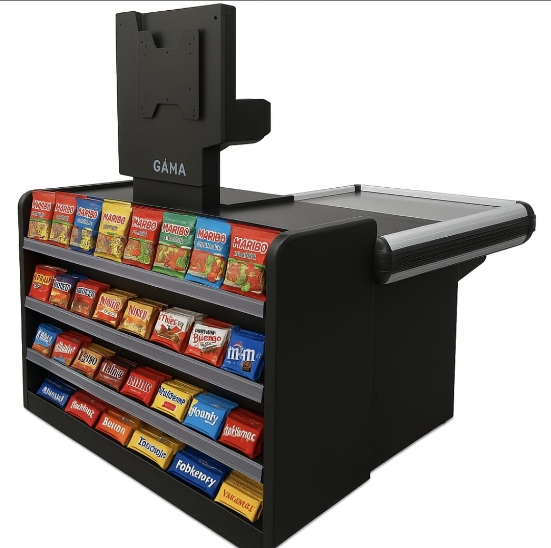 מידוף משלים לשולחן קופה S3