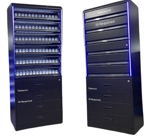 #8029 + #55263  מתקן לסיגריות + מגירות 600 חפיסות