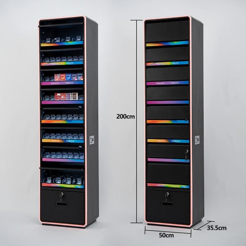 מתקן לסיגריות צר 560 חפיסות