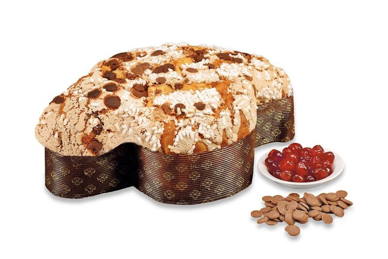 Colomba  MIRTILLI ROSSI E GOCCE DI CIOCCOLATO AL LATTE 1000g