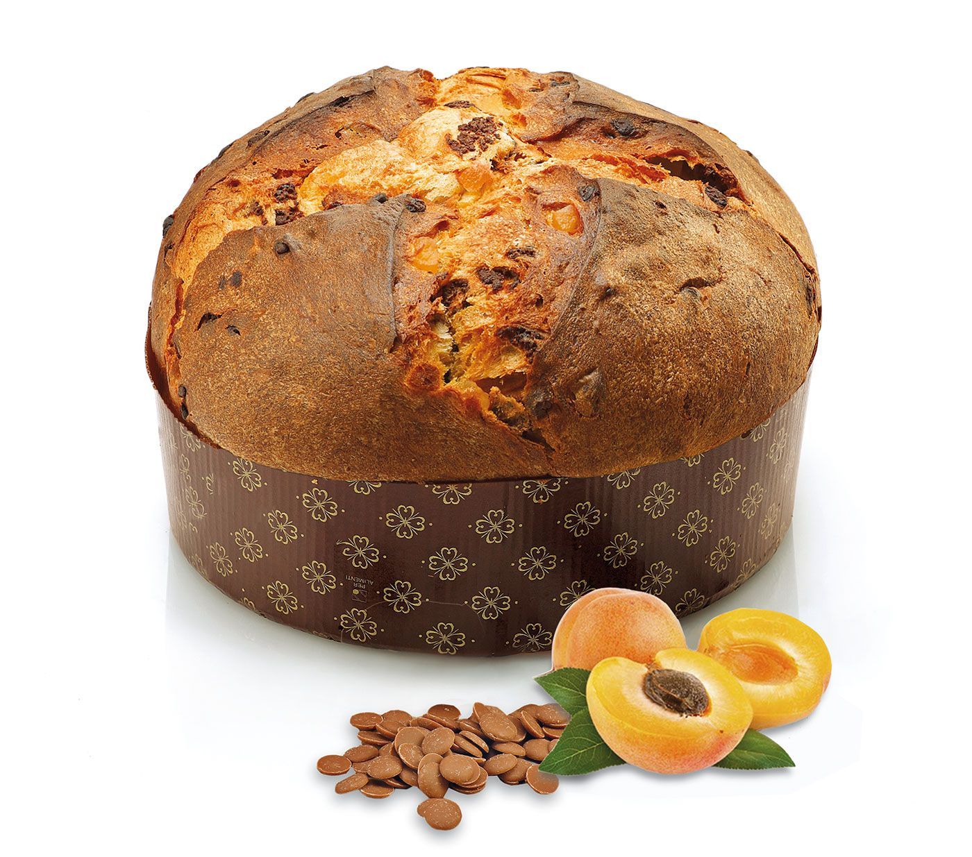 PANETTONE ALBICOCCA E CIOCCOLATO 1Kg
