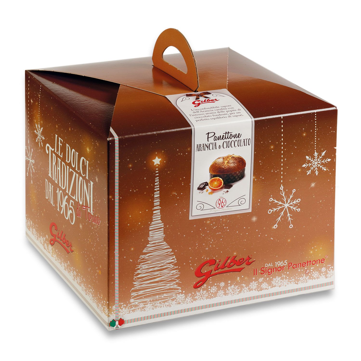 PANETTONE ARANCIA E CIOCCOLATO 1Kg