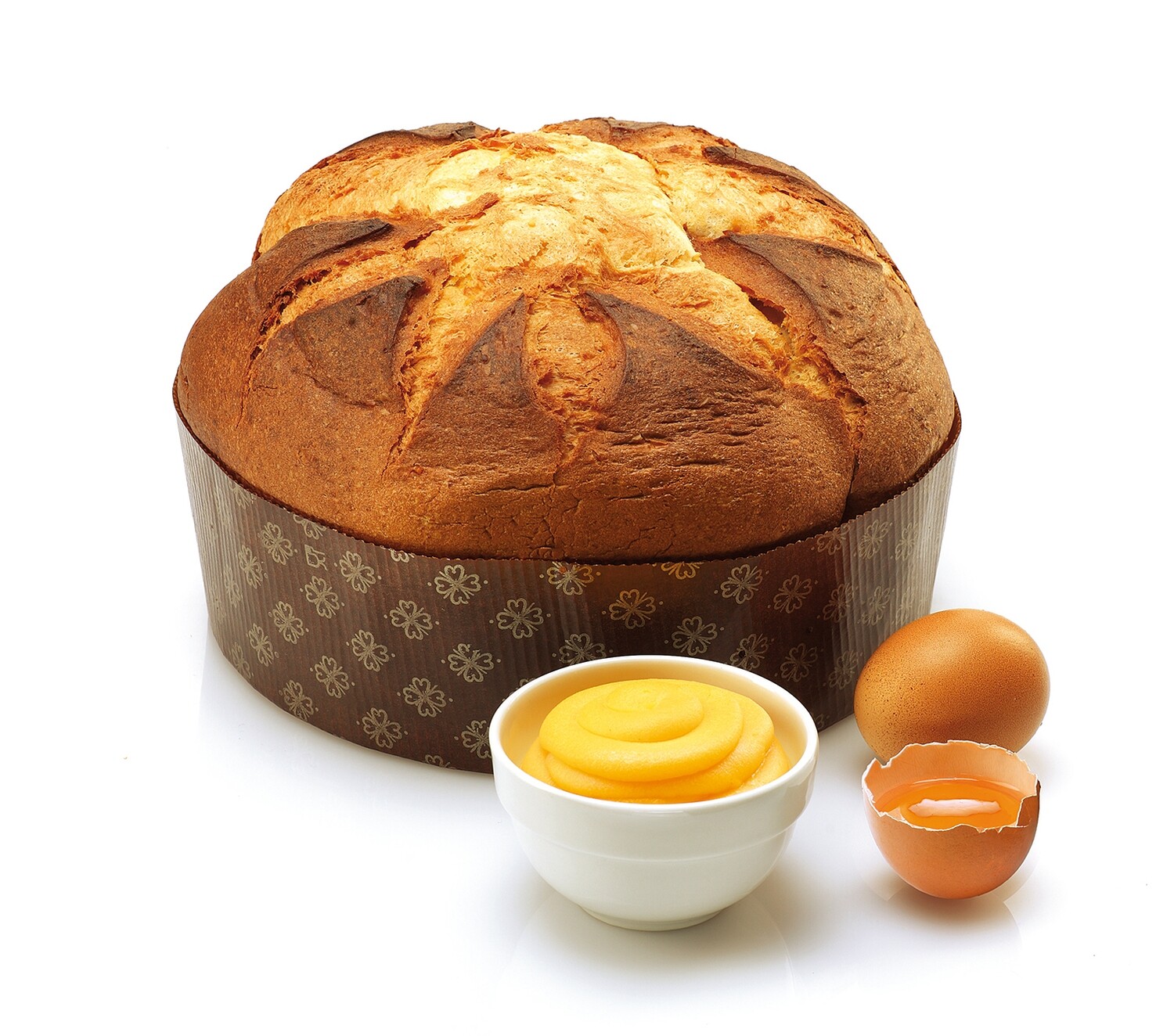 PANETTONE farcito CREMA PASTICCERA 1Kg