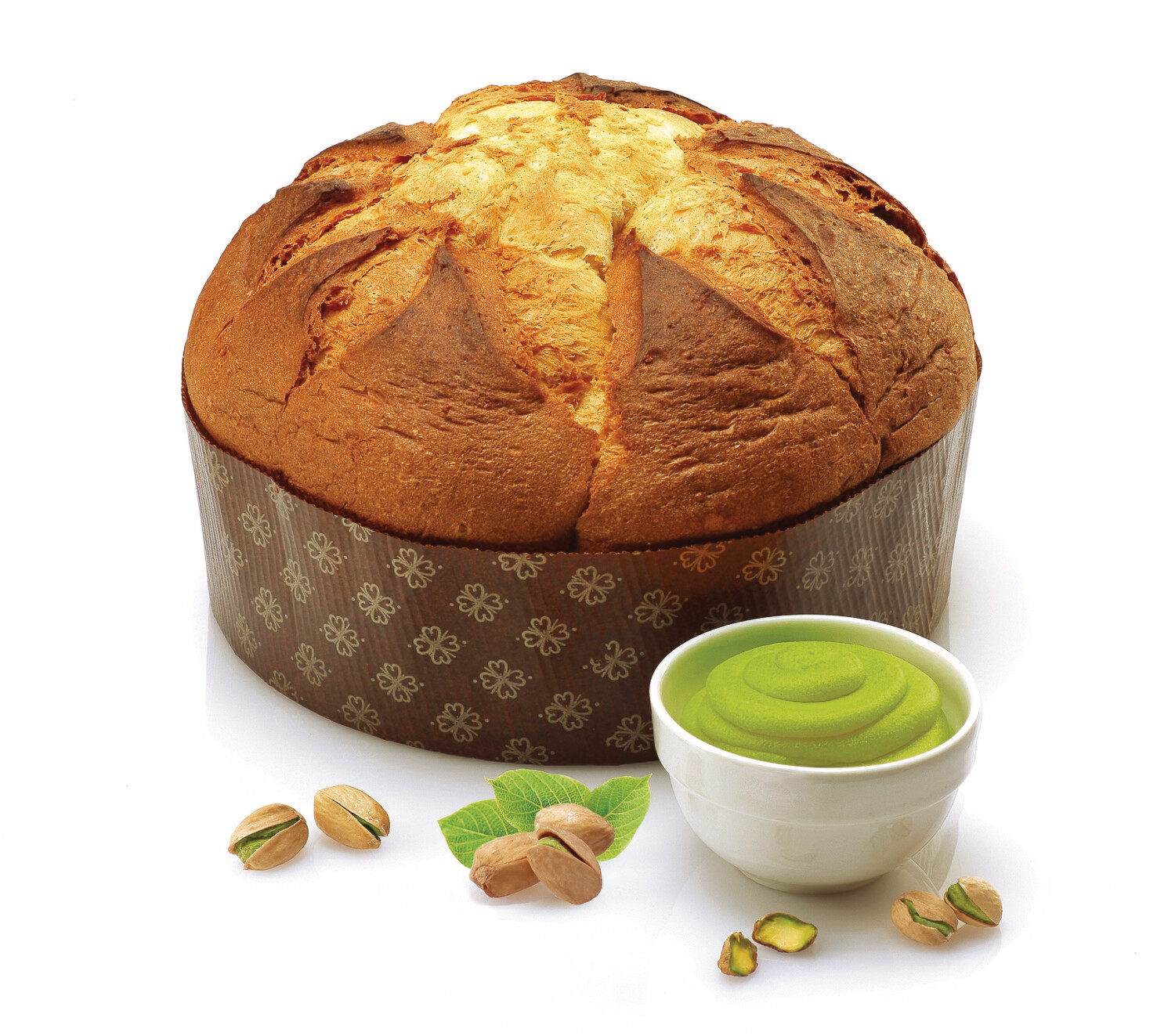 PANETTONE farcito CREMA PISTACCHIO 1Kg