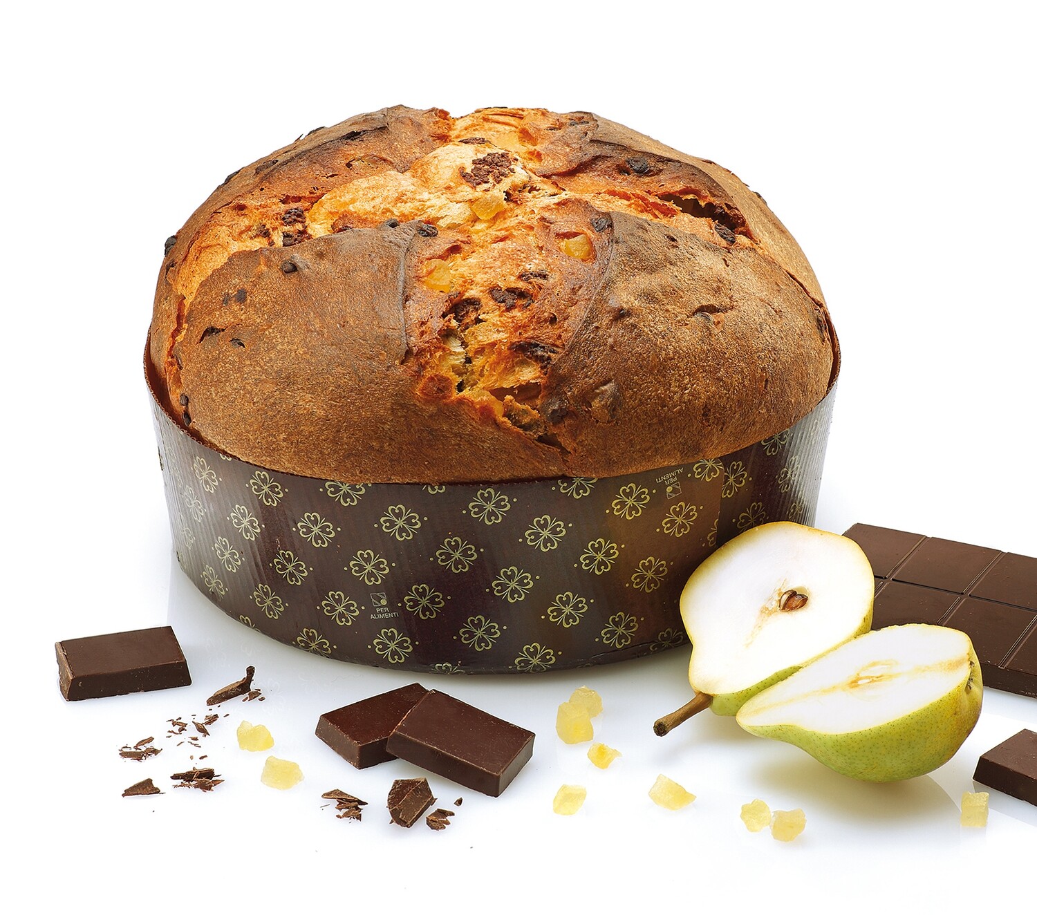 PANETTONE PERE E CIOCCOLATO 1Kg