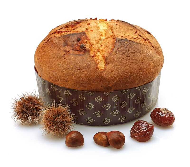 PANETTONE CON MARRON GLACÉ 1Kg