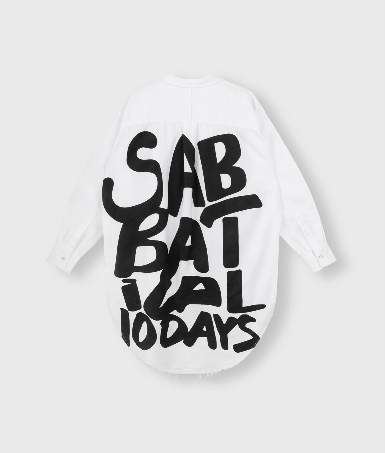 10 Days oversized shirt sabatical white, Größe: XXS/XS
