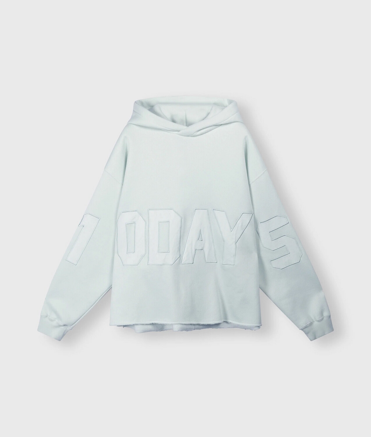 10 Days hoodie logo patch sea foam , Größe: XXS/XS