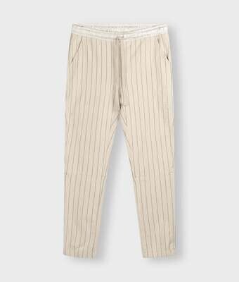 10 Days cropped jogger pinstripe