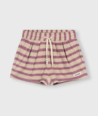 10 Days toweling shorts stripes violet