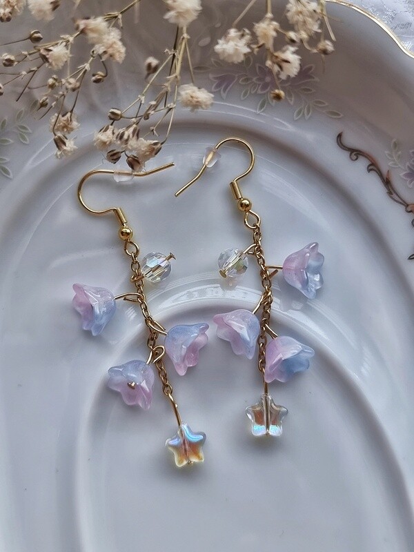 Pendientes de cristal