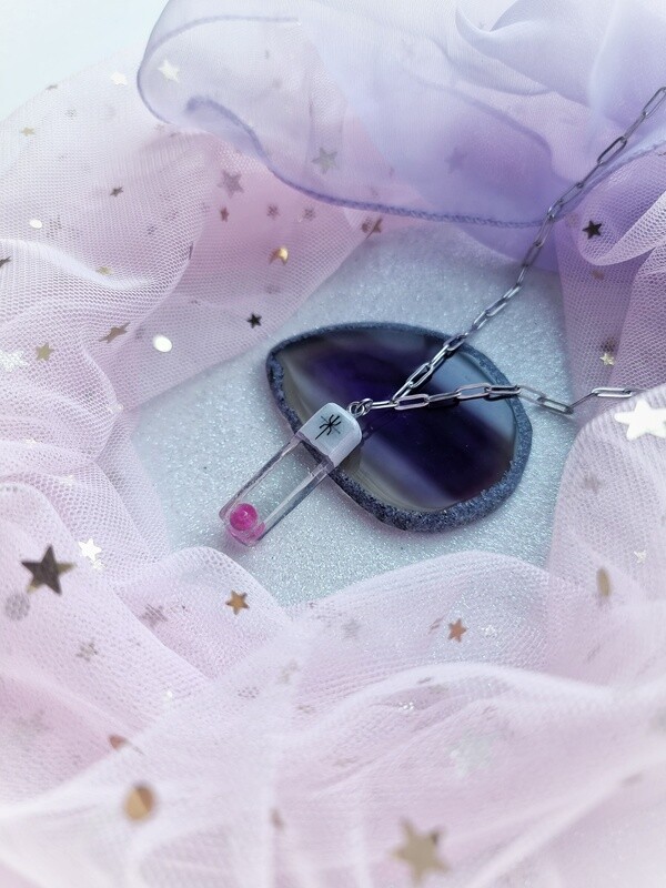 Colgante Kaito con la perla de Luchia