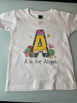 Letter Is For Name Toddler T-Shirt