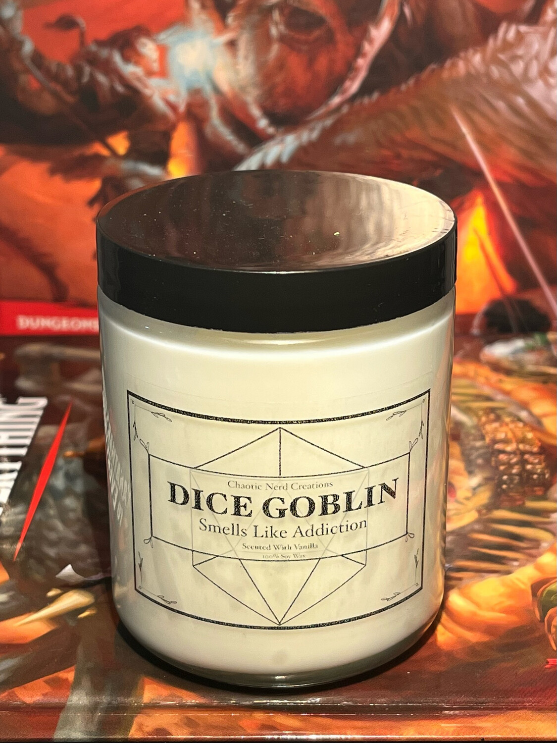 Individual Dungeon and Dragons Candles