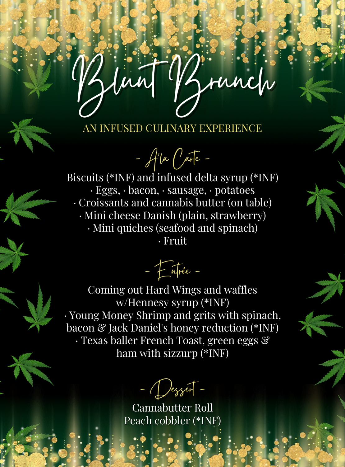 Infused Dining Experience