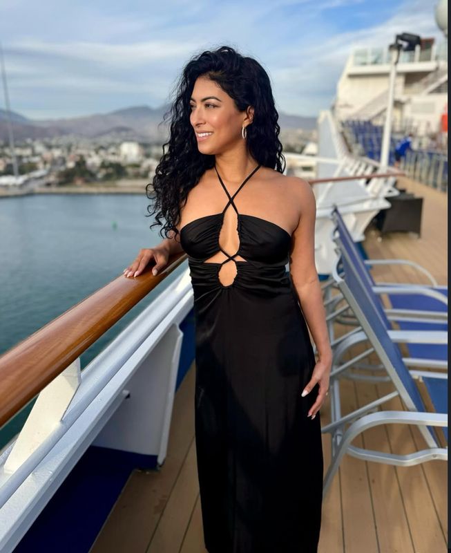 Black Stretch Sateen Dress