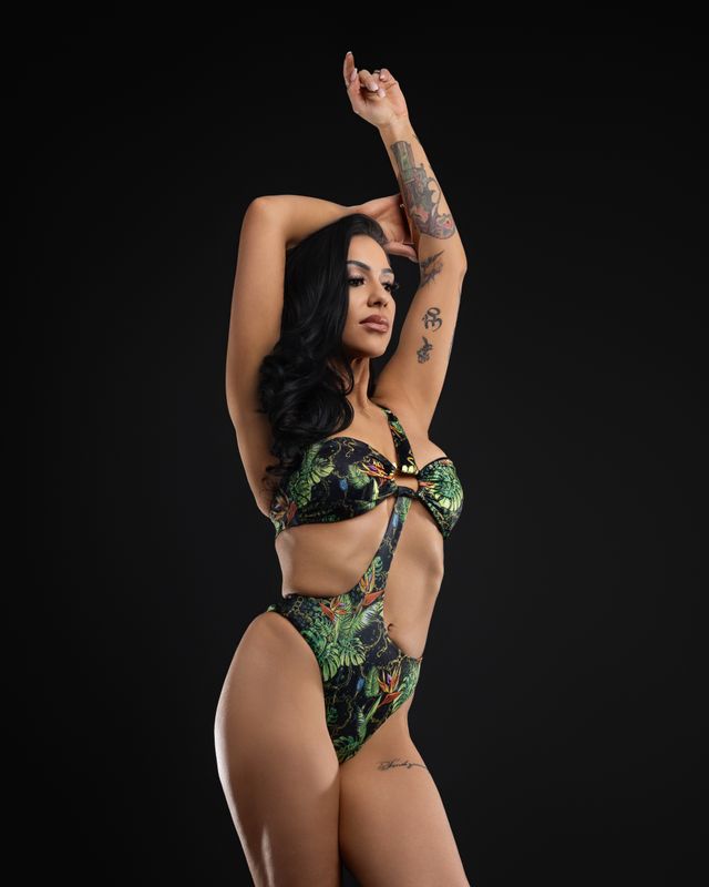 Forest Gala Asymmetric Wave Ring One piece