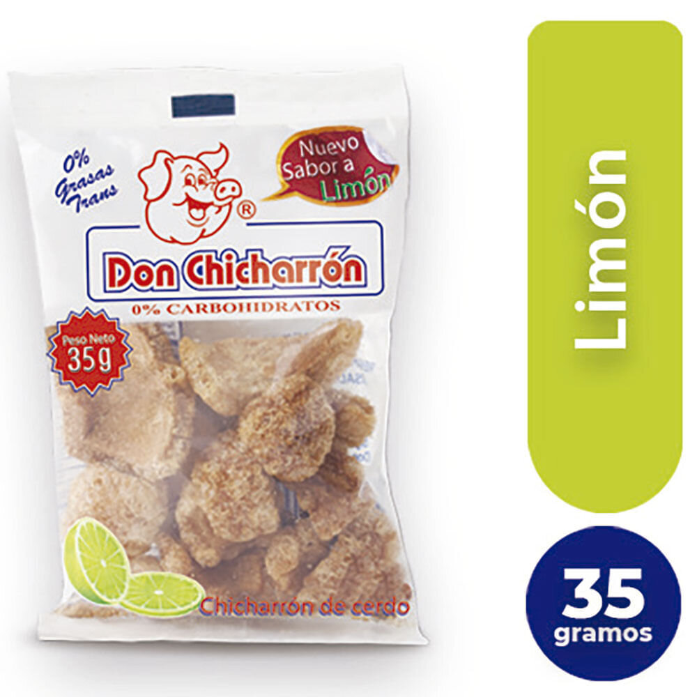 Don chicharron carnudiro limon 35g